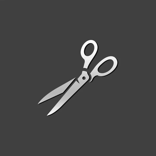 Metalowe ikony - podnośniki nożycowe — Wektor stockowy