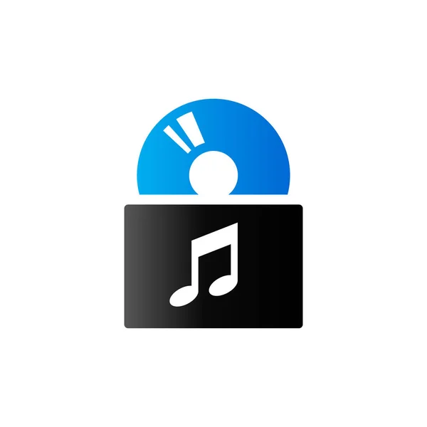 Duo Tone Icon - Album musicale — Vettoriale Stock