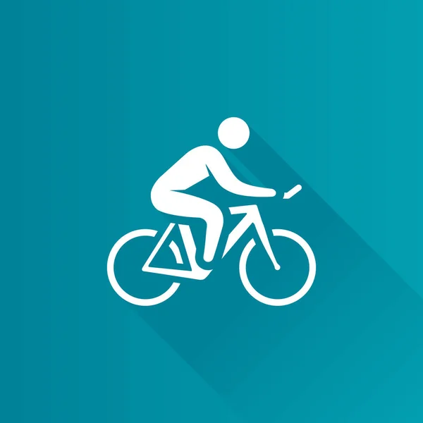 Icône de métro - Cyclisme — Image vectorielle