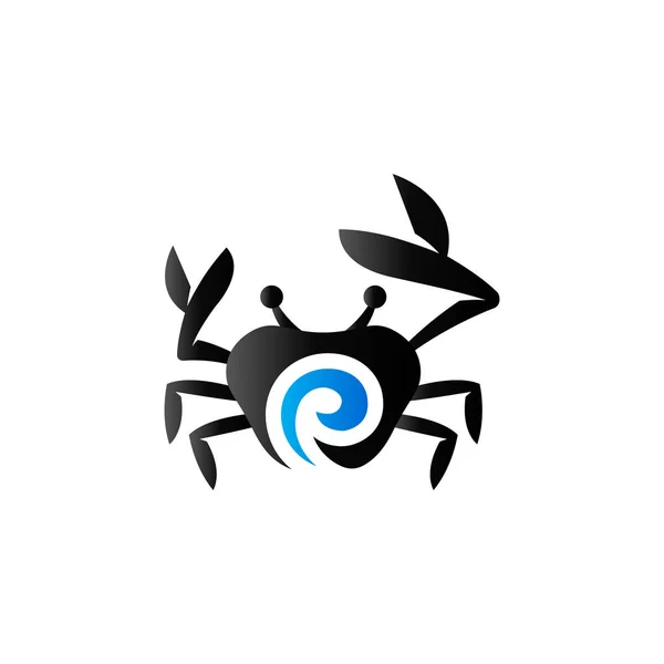 Duet ikona tonu - Krab — Wektor stockowy