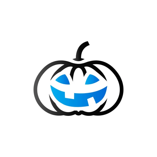 Icono de tono dúo - Calabaza — Archivo Imágenes Vectoriales