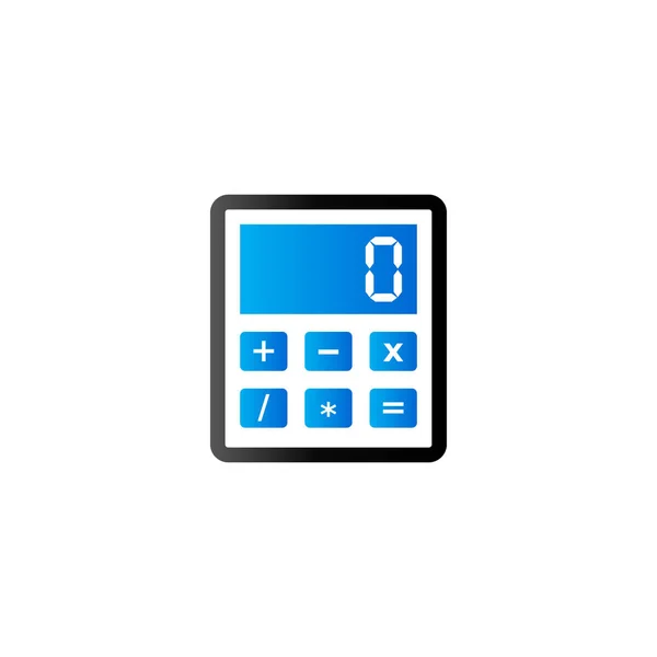 Duet ikona tonu - Kalkulator — Wektor stockowy