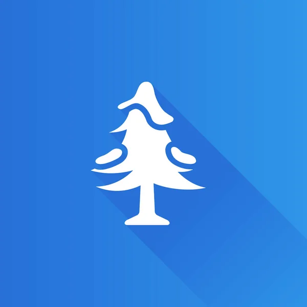 Icono del metro - Árbol — Vector de stock