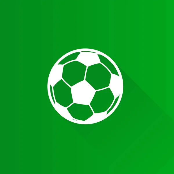 Metra ikona - fotbalový míč — Stockový vektor