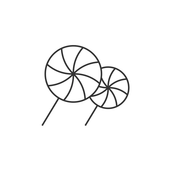 Начерк піктограми - цукерки Twist — стоковий вектор
