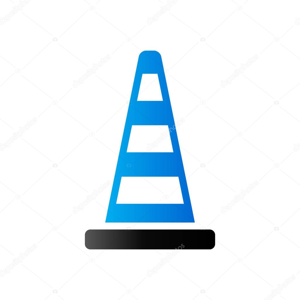 Traffic cone icon