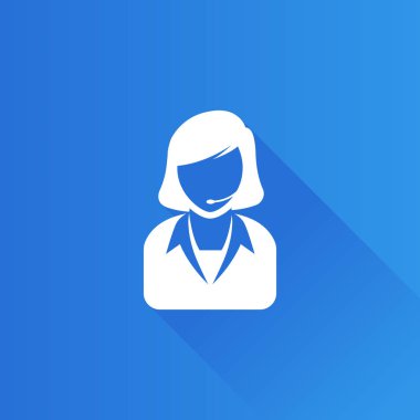 Metro Icon - kadın resepsiyonist