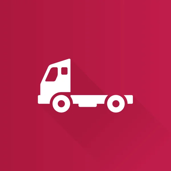 Metro Icon - Camión de contenedores — Vector de stock