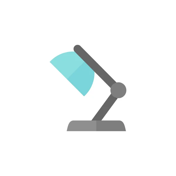 Flaches Symbol - Tischlampe — Stockvektor