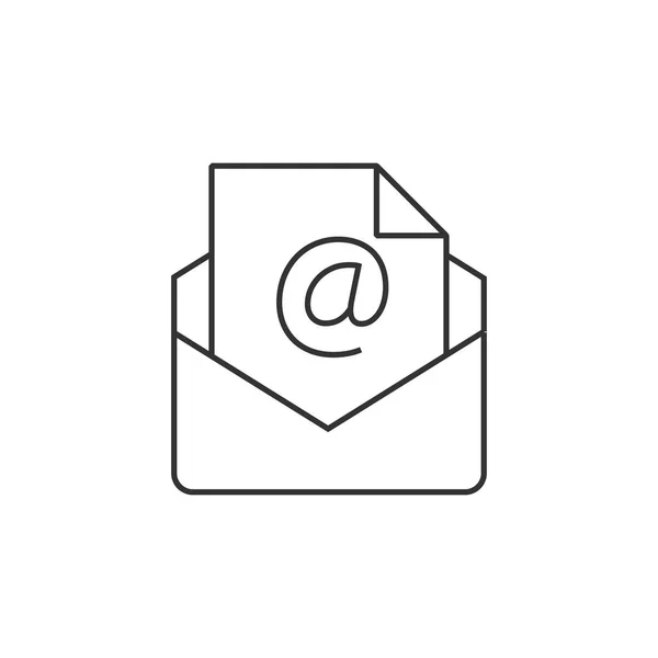 E-Mail-Umschlag-Symbol — Stockvektor