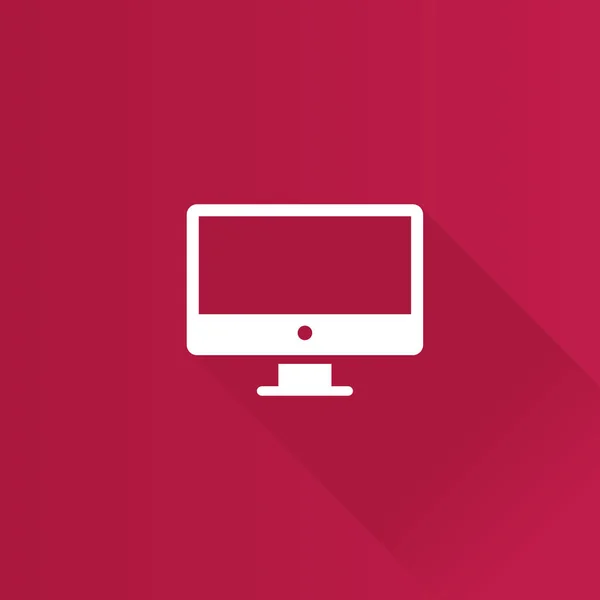 Metro Icon - Desktop omputer — Stockvector