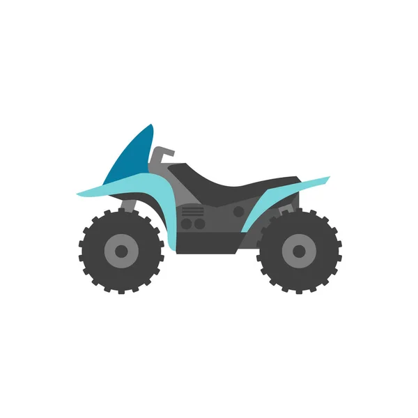 Flat icon - All terrain vehicle — Stock Vector