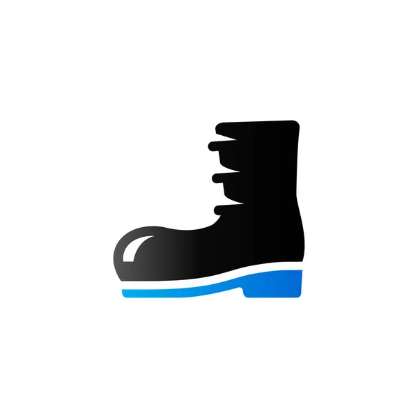 Duo tone icon - Boot — Stockvektor