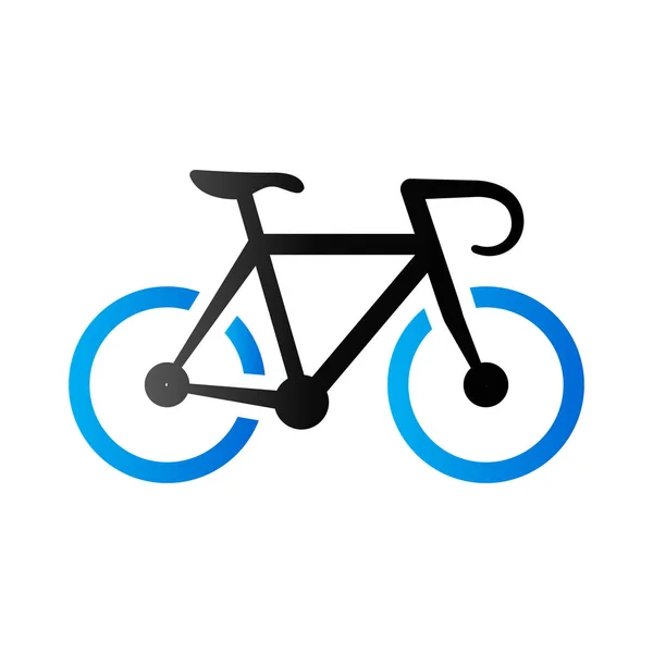 Значок дороги велосипедні — стоковий вектор
