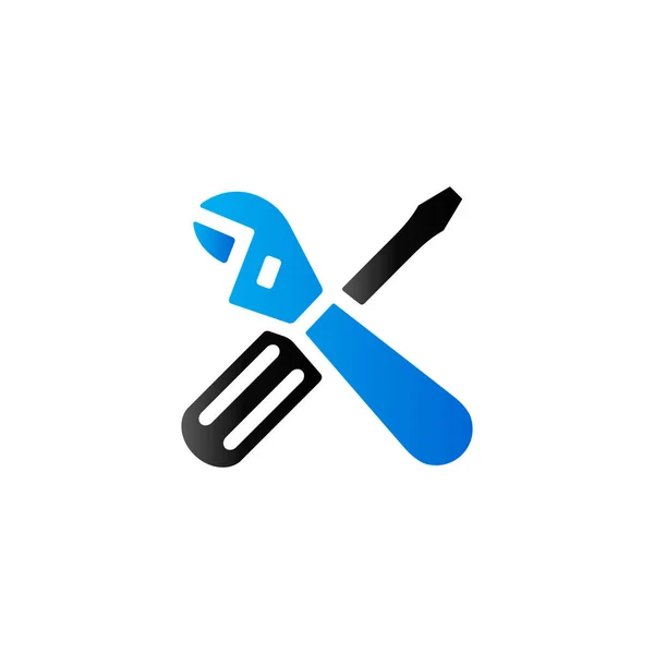 Mechanische hulpmiddelen pictogram — Stockvector