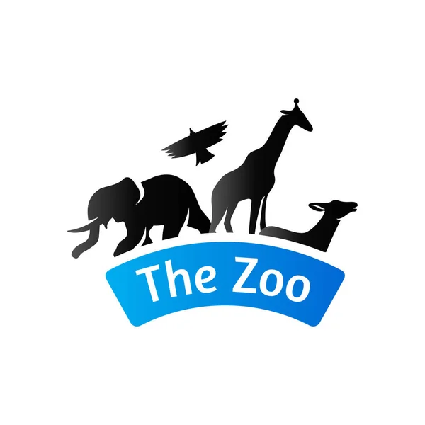 Duet ikona tonu - Brama Zoo — Wektor stockowy