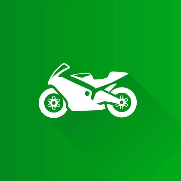 Icono del metro - Motocicleta — Vector de stock