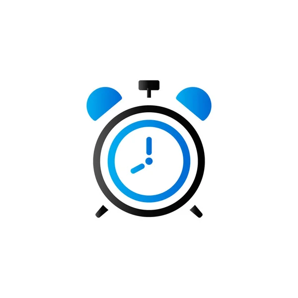 Duo Tone ikona - hodiny — Stockový vektor