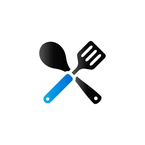 Duo sesi Icon - Spatula — Stok Vektör