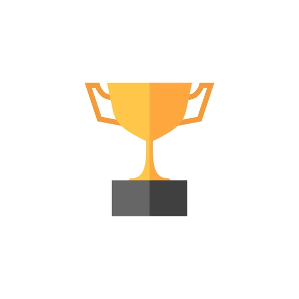 Flat ikonen - Trophy — Stock vektor