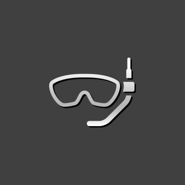 Metalik Icon - Snorkle maske