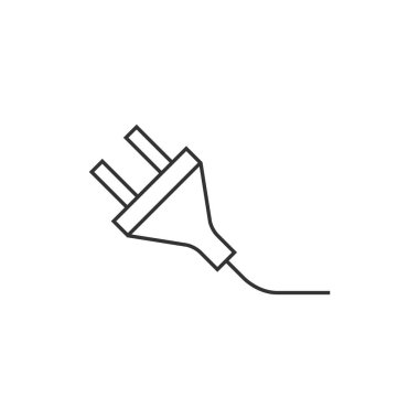 Anahat simgesini - elektrik fişi