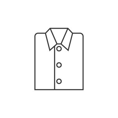 Anahat simgesini - katlanmış gömlek