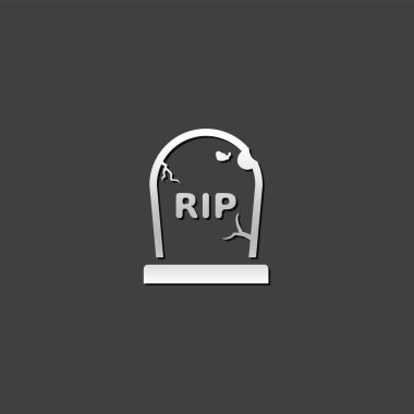 Metalik Icon - mezar taşı