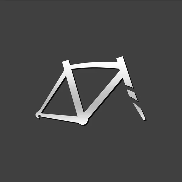 Icône cadre de vélo — Image vectorielle