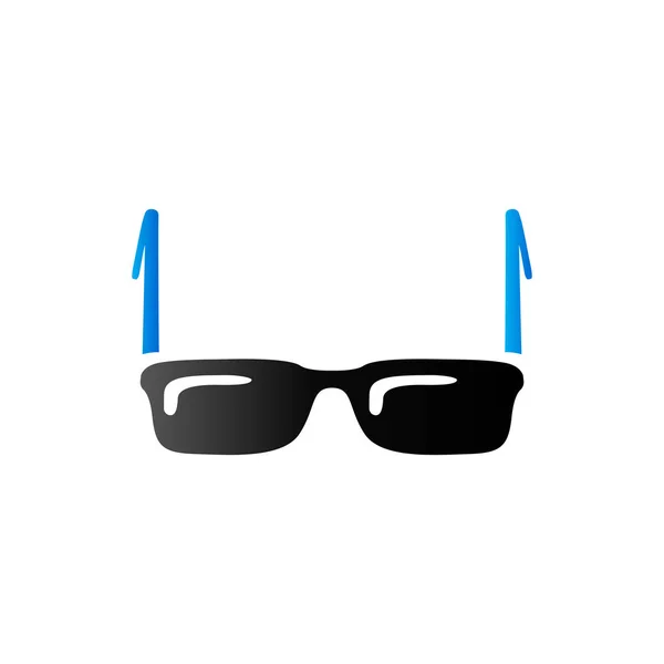 Duo Tone ikonen - glasögon — Stock vektor