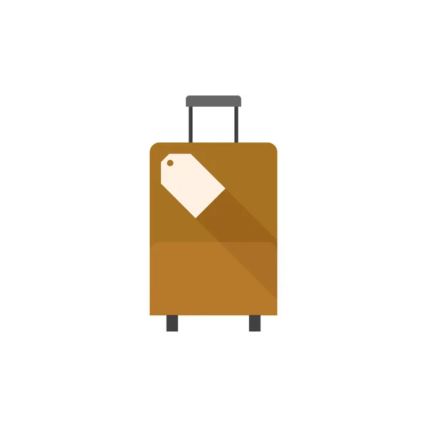 Icono de maleta de viaje — Vector de stock