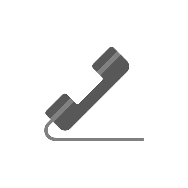 Plochý ikona - pevné telefonní linky — Stockový vektor