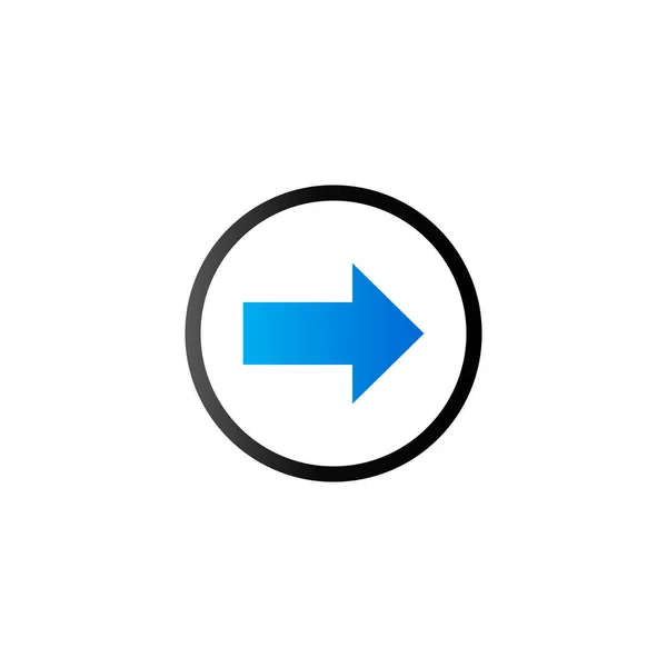 Duo tone icon - Pfeil — Stockvektor