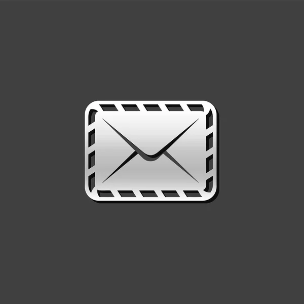 Icono plano de correo electrónico — Archivo Imágenes Vectoriales