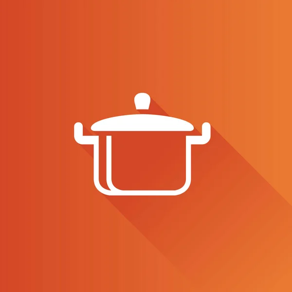 Matlagning pan ikon — Stock vektor