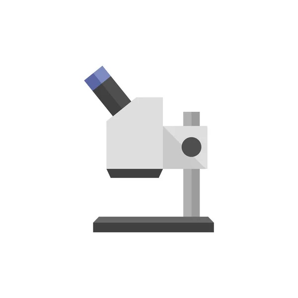 Flat icon - Microscope — Stock Vector