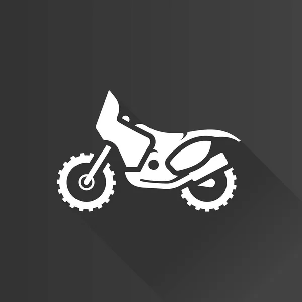 Icono del Metro - Motocross — Vector de stock