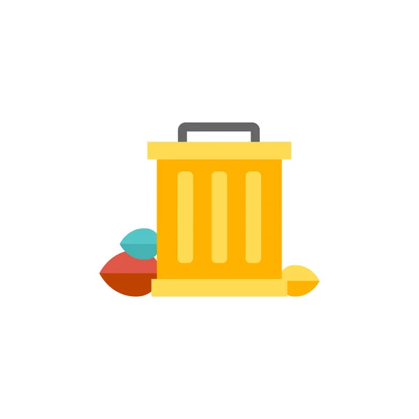 Flat icon - basket — Stock Vector