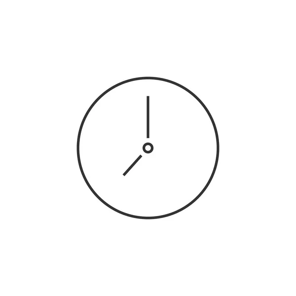 Περίγραμμα εικονίδιο - ρολόι — Διανυσματικό Αρχείο
