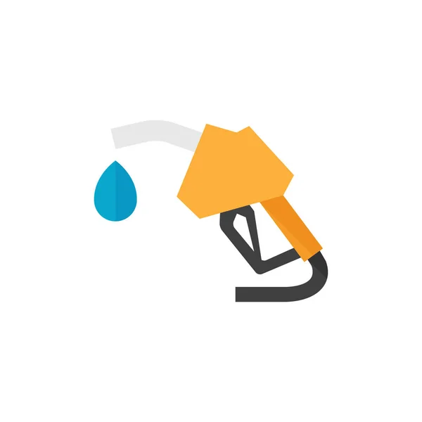 Icono plano - Dispensador de gas — Vector de stock