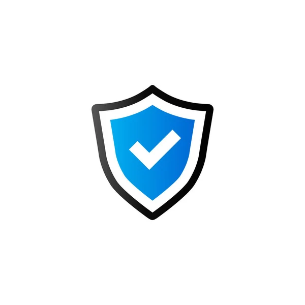 Duo Tone Icon - Shield — Stock Vector