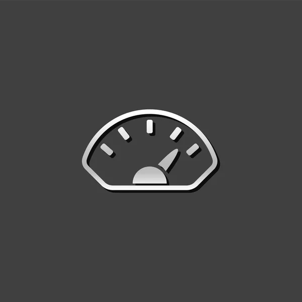 ไอคอนโลหะ - แดชบอร์ด — ภาพเวกเตอร์สต็อก