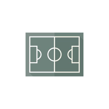 Düz simgesi - futbol sahası