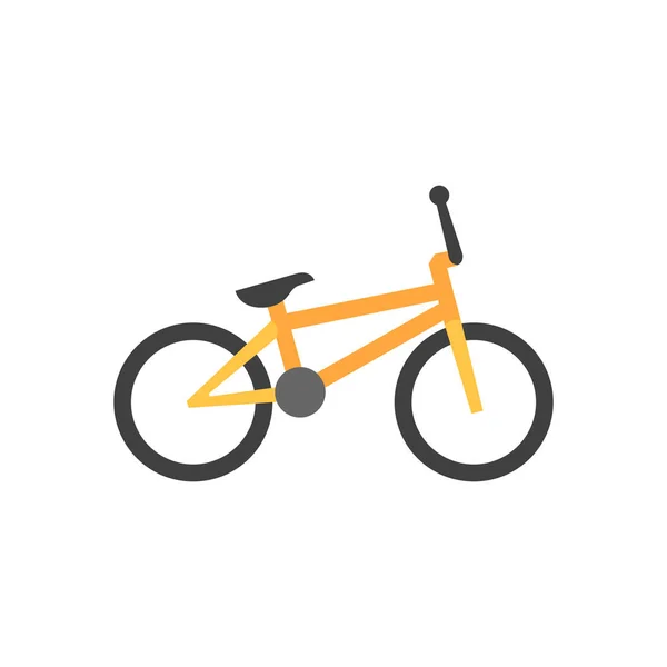 Icono plano - BMX bicicleta — Vector de stock