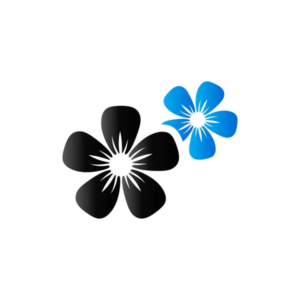 Duo Tone Icon - Jasmine bloemen — Stockvector
