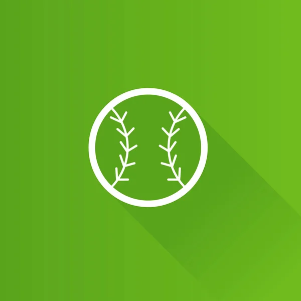 Icône Metro - Baseball — Image vectorielle