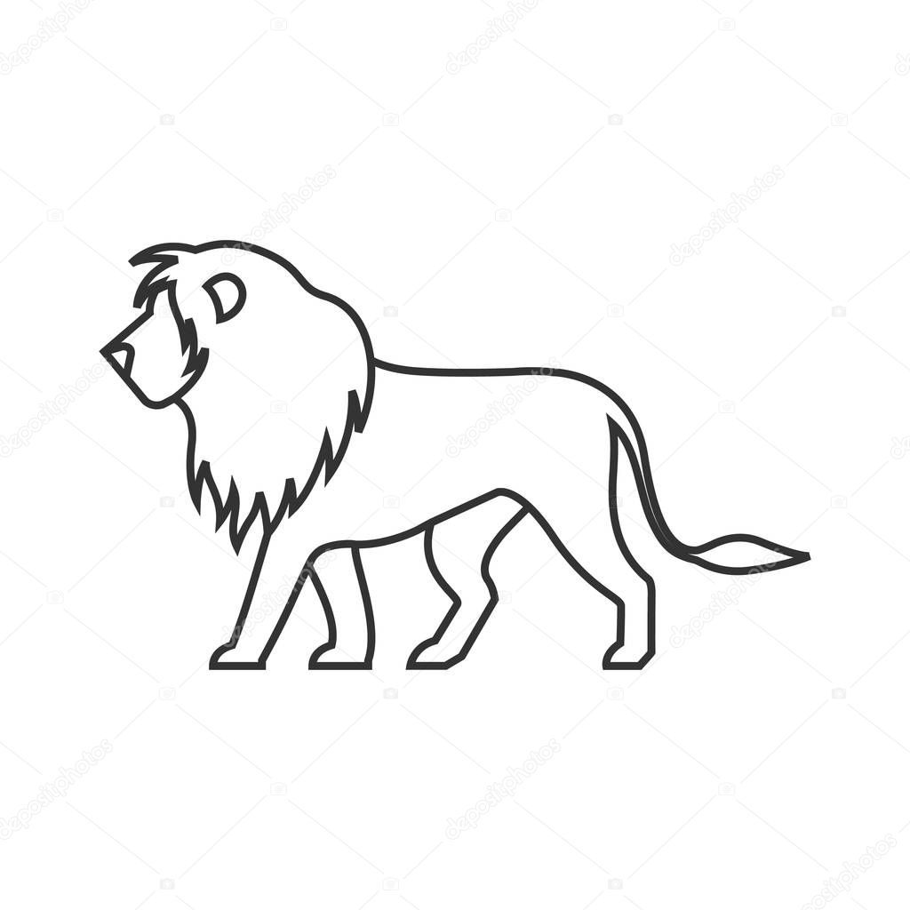 Free Free Lion Outline Svg 134 SVG PNG EPS DXF File