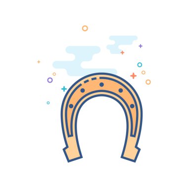 At ayakkabı simgesi Seviyelendirilmiş düz renk tarzı. Vektör çizim.