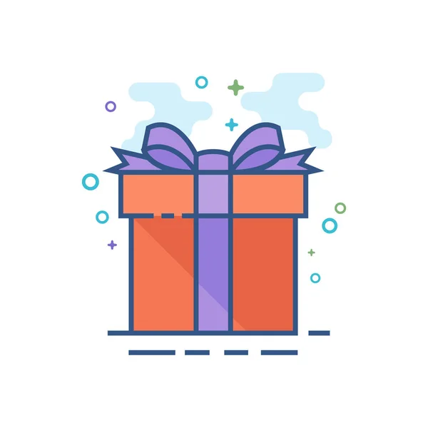 Icono de caja de regalo — Vector de stock