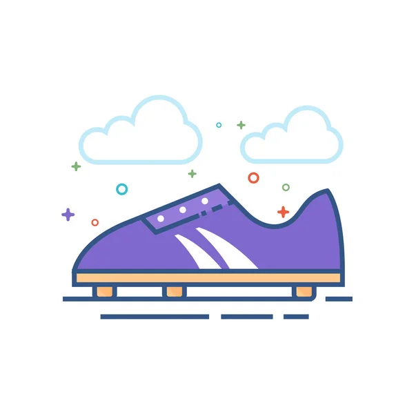 Futbol ayakkabıları simgesi — Stok Vektör